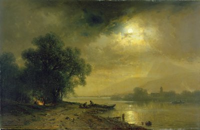 Luz de luna de August Schliecker